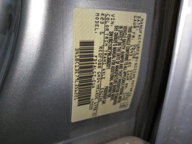 Photo 10 from auction – 2009 NISSAN VERSA S with VIN 3N1BC13E79L356221