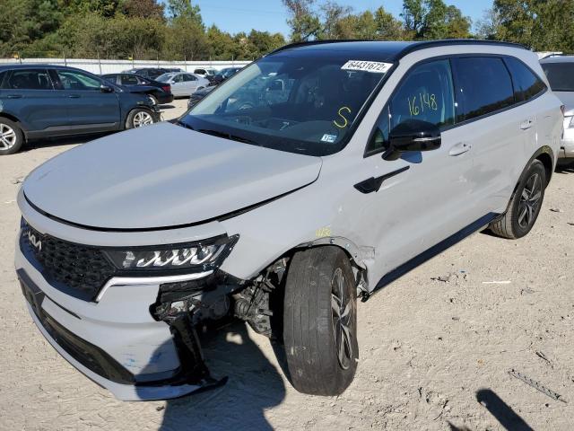 Photo 2 from auction – 2022 KIA SORENTO EX with VIN 5XYRH4LF0NG101239
