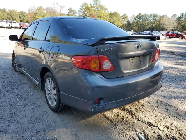 Photo 3 from auction – 2009 TOYOTA COROLLA BA with VIN 2T1BU40E59C164119