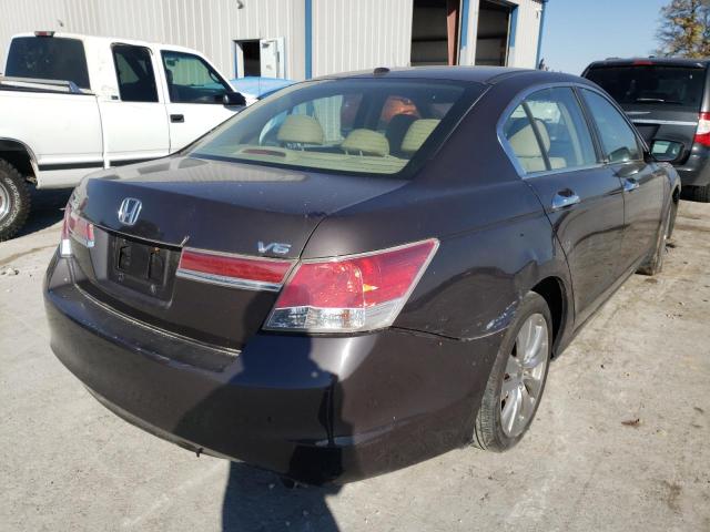 Photo 4 from auction – 2012 HONDA ACCORD EXL with VIN 1HGCP3F87CA026375