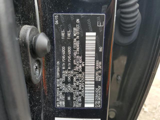 Photo 10 from auction – 2015 TOYOTA 4RUNNER SR with VIN JTEBU5JR5F5250560
