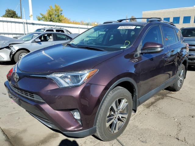 Photo 2 from auction – 2017 TOYOTA RAV4 XLE with VIN 2T3RFREV7HW606207