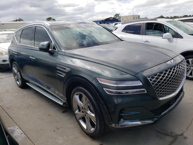 GENESIS GV80 BASE 2021 with VIN KMUHCESC1MU059441 - Photo from auction