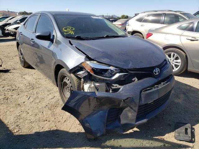 TOYOTA COROLLA L 2014 with VIN 2T1BURHE3EC137481 - Photo from auction