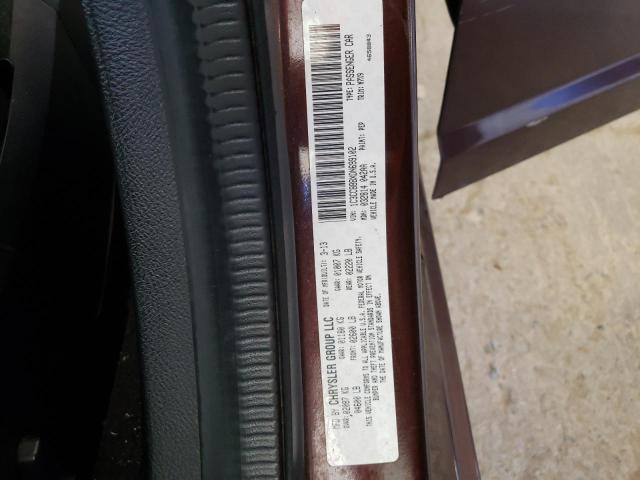 Photo 10 from auction – 2013 CHRYSLER 200 TOURIN with VIN 1C3CCBBBXDN699102