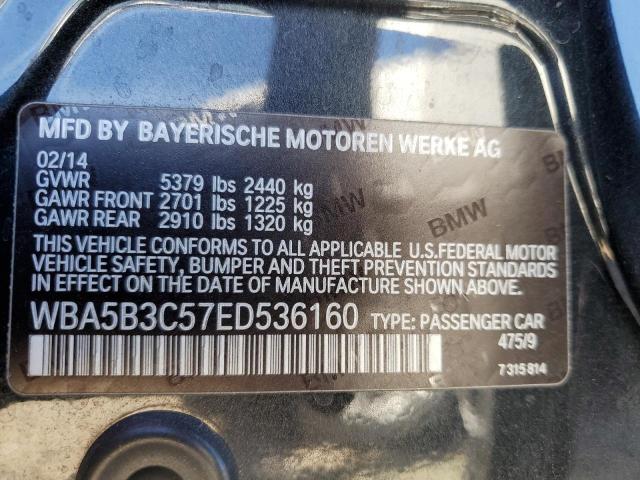 Photo 10 from auction – 2014 BMW 535 XI with VIN WBA5B3C57ED536160