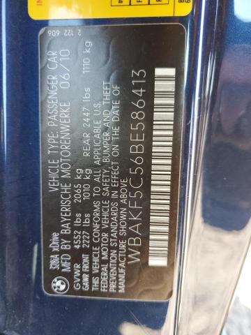 Photo 10 from auction – 2011 BMW 328 XI SUL with VIN WBAKF5C56BE586413