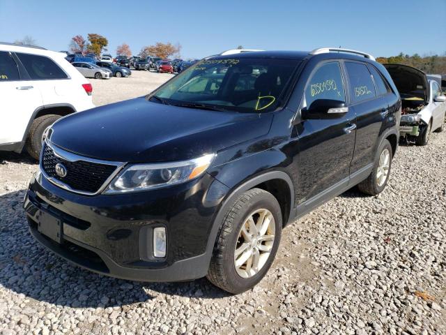 Photo 2 from auction – 2014 KIA SORENTO LX with VIN 5XYKTCA60EG439432