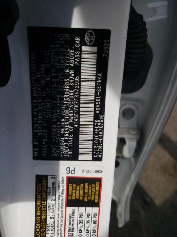 Photo 10 from auction – 2015 TOYOTA CAMRY LE with VIN 4T4BF1FK7FR472995