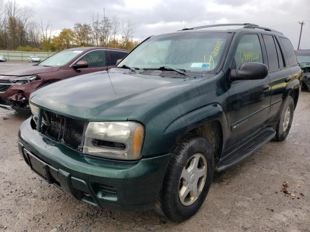 Photo 2 from auction – 2002 CHEVROLET TRAILBLAZE with VIN 1GNDT13S422524701
