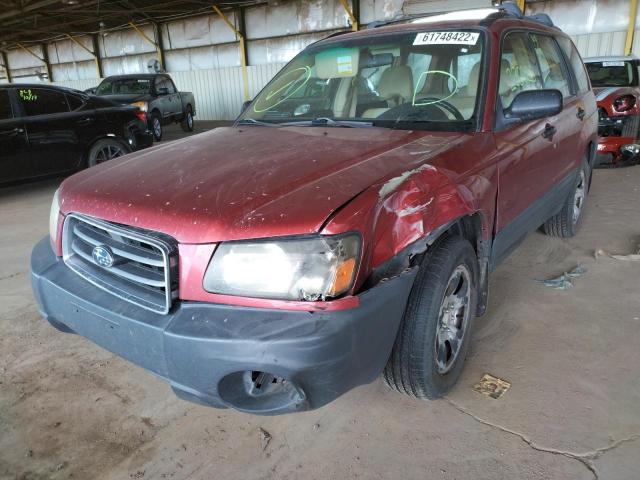 Foto 9 de la subasta – 2003 SUBARU FORESTER 2 con VIN JF1SG63683H735439