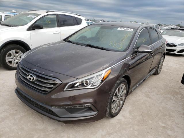 Photo 2 from auction – 2016 HYUNDAI SONATA SPO with VIN 5NPE34AF3GH297964