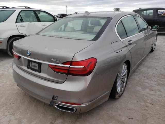 Фото 4 с аукциона – 2016 BMW 740 I с VIN WBA7E2C55GG547279