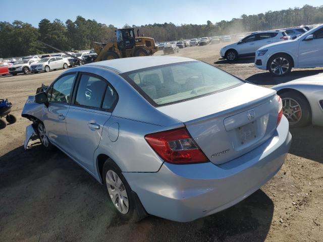 Photo 3 from auction – 2012 HONDA CIVIC LX with VIN 19XFB2F56CE043630
