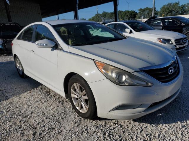 HYUNDAI SONATA GLS 2014 with VIN 5NPEB4AC3EH880542 - Photo from auction
