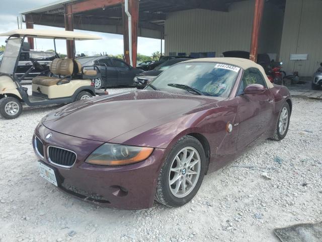 Photo 2 from auction – 2004 BMW Z4 2.5 with VIN 4USBT335X4LS49929