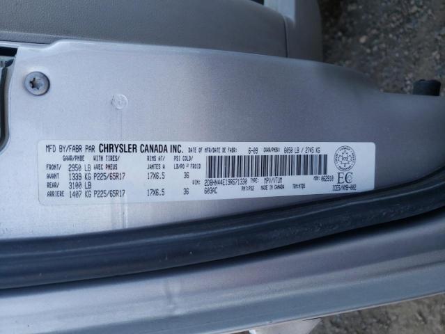 Photo 10 from auction – 2009 DODGE GRAND CARA with VIN 2D8HN44E19R671330
