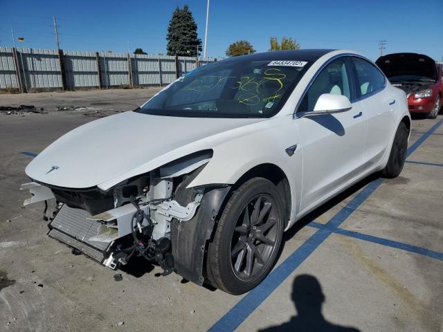 Photo 2 from auction – 2020 TESLA MODEL 3 with VIN 5YJ3E1EA9LF615268