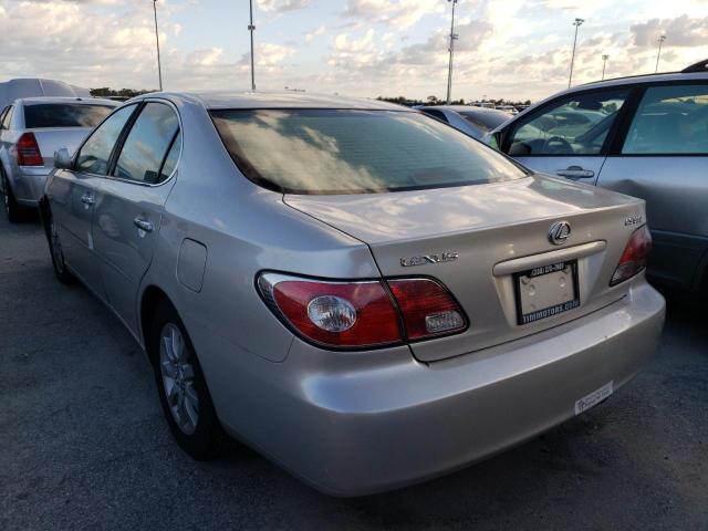 Photo 3 from auction – 2004 LEXUS ES 330 with VIN JTHBA30G745047537