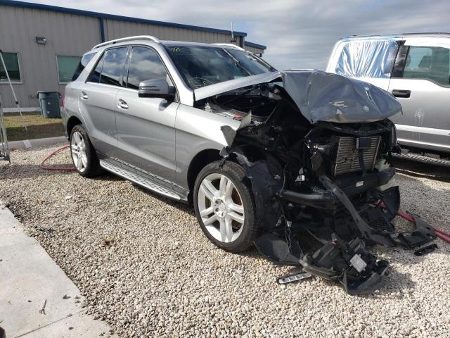 MERCEDES-BENZ ML 350 BLU 2014 with VIN 4JGDA2EB7EA313225 - Photo from auction
