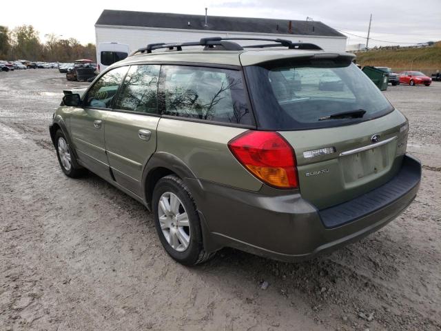 Photo 3 from auction – 2005 SUBARU LEGACY OUT with VIN 4S4BP62C857356835