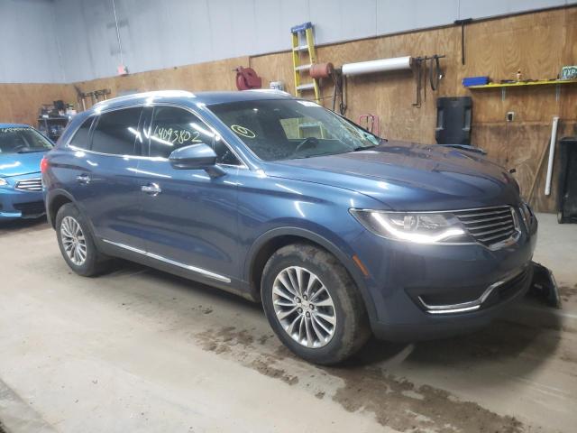 LINCOLN MKX SELECT 2018 with VIN 2LMPJ8KR3JBL12075 - Photo from auction