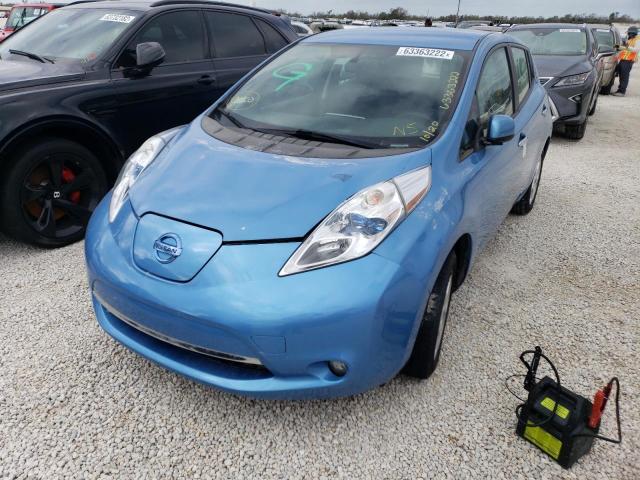 Photo 2 from auction – 2013 NISSAN LEAF S with VIN 1N4AZ0CP8DC407335