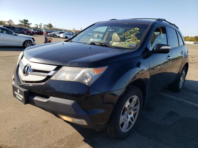 Photo 2 from auction – 2009 ACURA MDX TECHNO with VIN 2HNYD28409H502407