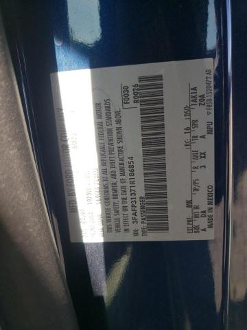 Photo 10 from auction – 2001 FORD FOCUS ZX3 with VIN 3FAFP31371R186854