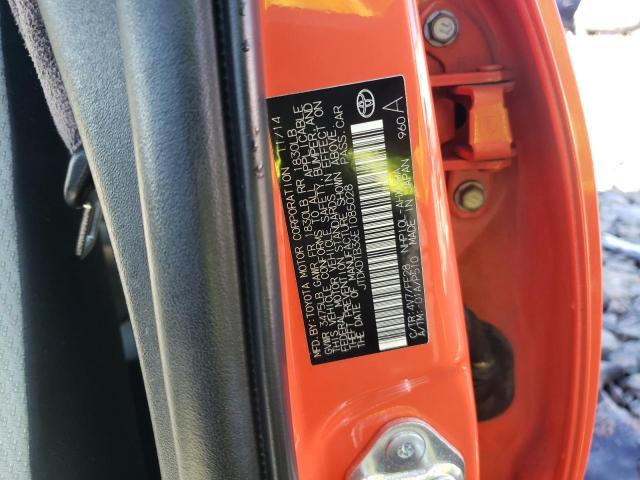 Photo 10 from auction – 2014 TOYOTA PRIUS C with VIN JTDKDTB36E1085028