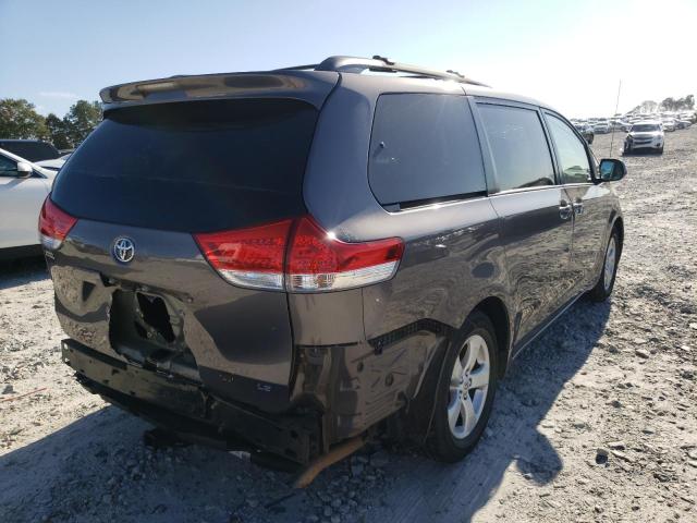 Photo 4 from auction – 2011 TOYOTA SIENNA LE with VIN 5TDKK3DC1BS132550