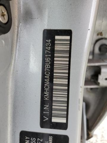 Photo 10 from auction – 2011 HYUNDAI ACCENT GLS with VIN KMHCN4AC7BU617434