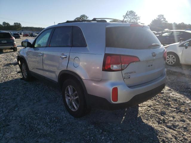Photo 3 from auction – 2015 KIA SORENTO LX with VIN 5XYKT3A60FG579983