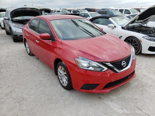 NISSAN SENTRA S 2018 with VIN 3N1AB7AP4JY210484 - Photo from auction