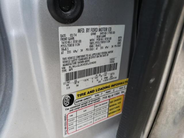 Photo 10 from auction – 2014 LINCOLN NAVIGATOR with VIN 5LMJJ2J5XEEL03930