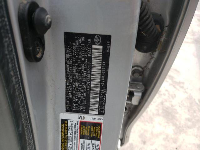 Photo 10 from auction – 2011 TOYOTA CAMRY BASE with VIN 4T4BF3EK6BR165969
