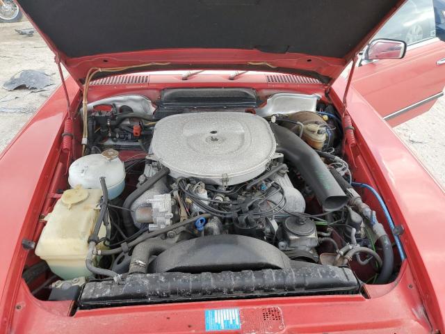Photo 7 from auction – 1985 MERCEDES-BENZ 380 SL with VIN WDBBA45C8FA035239