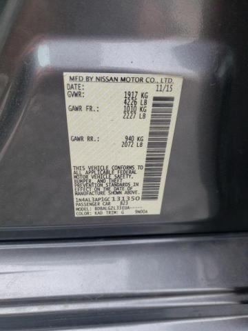 Photo 10 from auction – 2016 NISSAN ALTIMA 2.5 with VIN 1N4AL3AP1GC131350