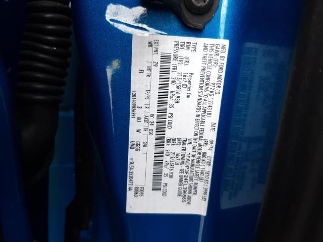 Photo 10 from auction – 2014 FORD FOCUS SE with VIN 1FADP3F24EL396565
