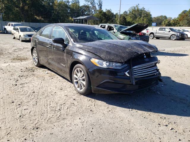 FORD FUSION SE 2017 with VIN 3FA6P0LU1HR318036 - Photo from auction