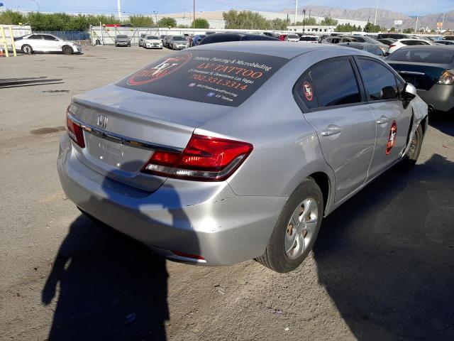 Photo 4 from auction – 2013 HONDA CIVIC LX with VIN 19XFB2F58DE050189