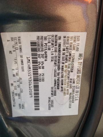 Photo 10 from auction – 2003 MERCURY SABLE LS P with VIN 1MEHM55S93G612089