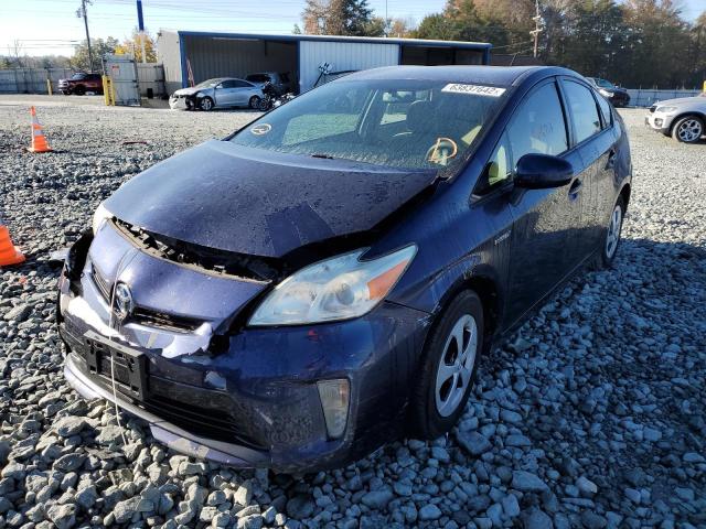 Фото 2 с аукциона – 2013 TOYOTA PRIUS с VIN JTDKN3DU6D0337139