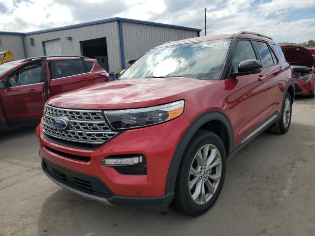 FORD EXPLORER L 2021 with VIN 1FMSK8FH8MGB45729 - Photo from auction