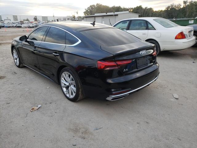 Photo 3 from auction – 2022 AUDI A5 PREMIUM with VIN WAUABCF55NA034212