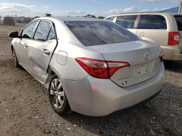 Photo 3 from auction – 2015 TOYOTA COROLLA L with VIN 2T1BURHE6FC394698