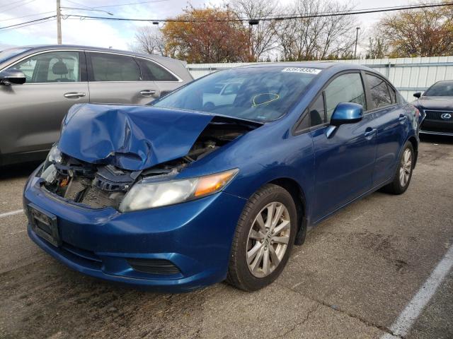 Photo 2 from auction – 2012 HONDA CIVIC EX with VIN 19XFB2F87CE062133