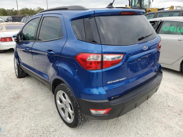 Photo 3 from auction – 2021 FORD ECOSPORT S with VIN MAJ3S2GEXMC450012