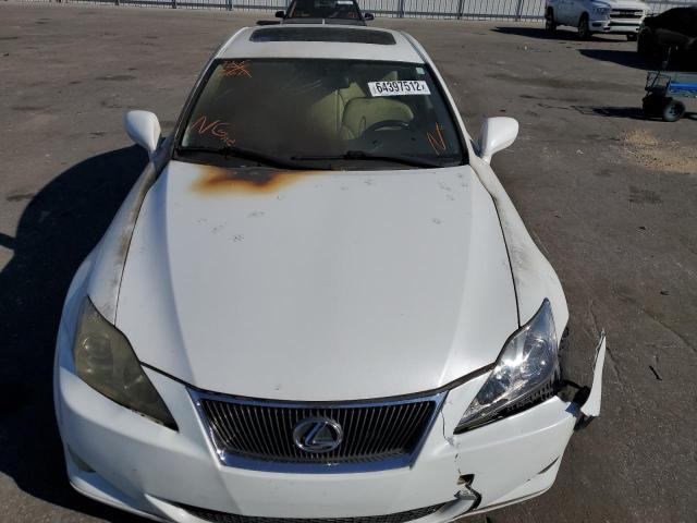 Photo 9 from auction – 2008 LEXUS IS 250 with VIN JTHBK262785060278