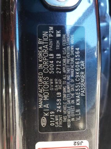 Photo 10 from auction – 2019 KIA STINGER GT with VIN KNAE55LC9K6061564